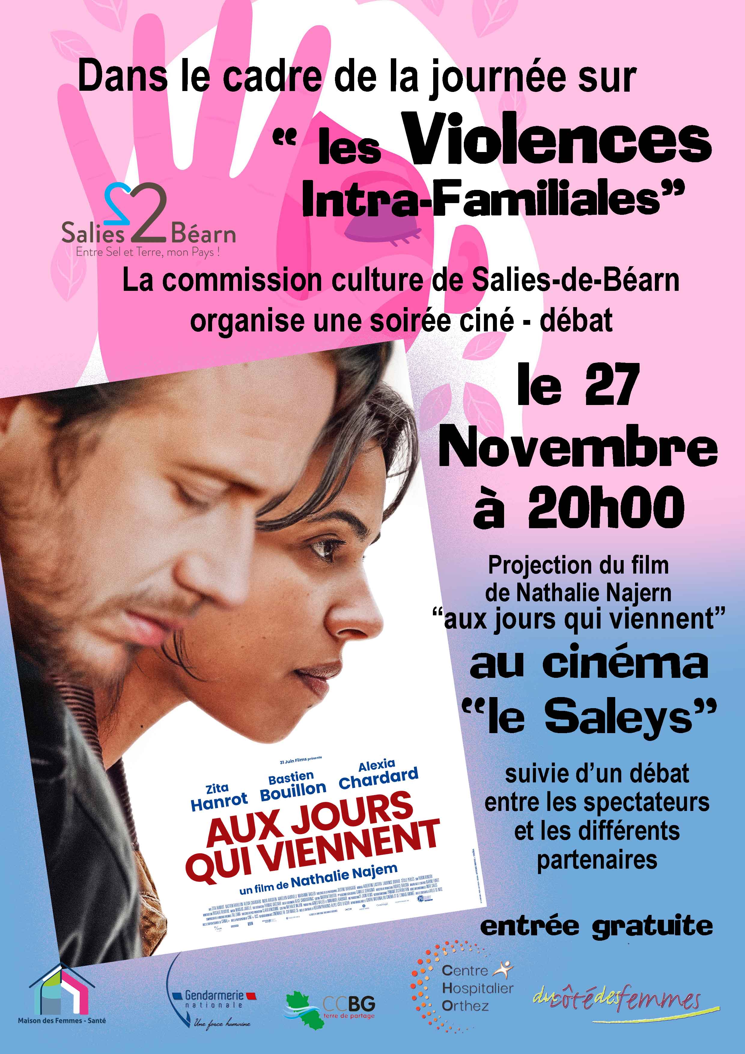 affiche film et soirée débat