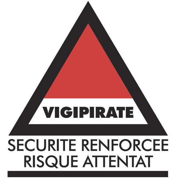 Logo Vigipirate Securite renforcee 